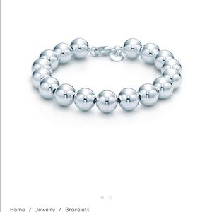 Tiffany Sterling Silver Ball Bracelet